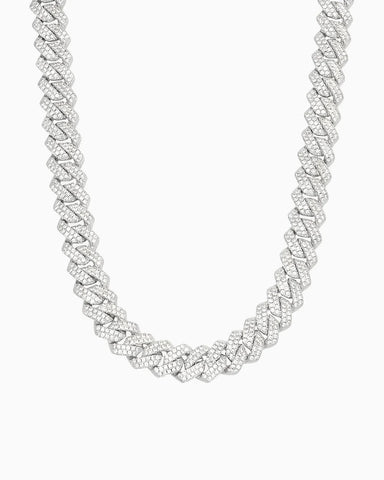 MOISSANITE CUBAN CHAIN 10MM